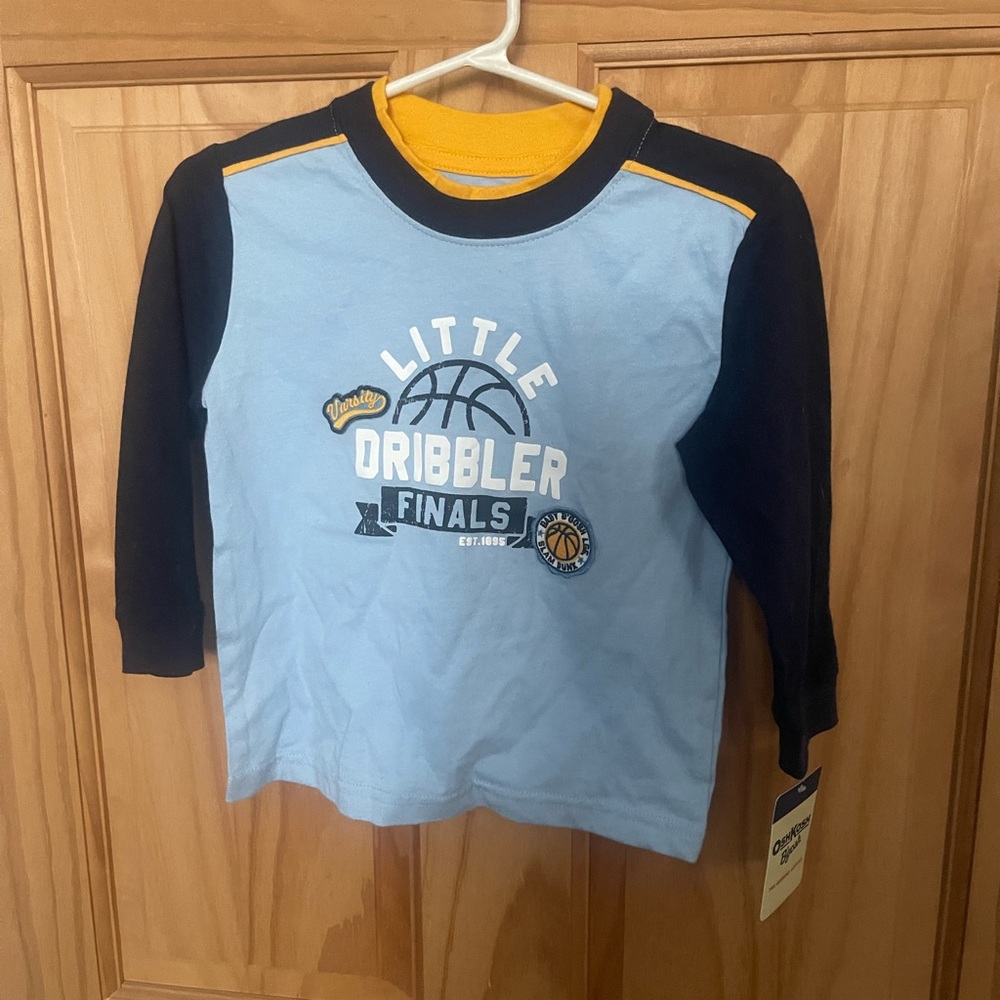 New With Tags, Boys OshKosh Size 24 Months Long Sleeve Shirt